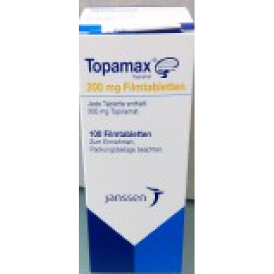 Фото препарата Топамакс TOPAMAX 200 мг/100 таблеток